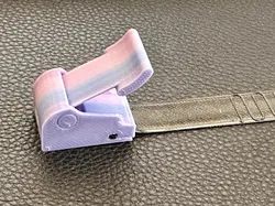 Remixed clamp for TPU straps for One-For-All Cable Strap