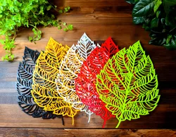 Voronoi Hornbeam Leaf