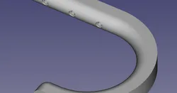 4" Dryer Vent Hose Hook