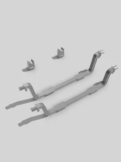 Chev 3100 Lowering Kit dropped axle N blocks scale model 3D print model