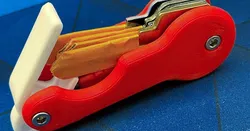 Compact Key Holder with swivel lock