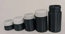 Containers for Upcycled Lids from Milk or Juice Cartons