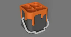 Drippy Pail With Divider Insert