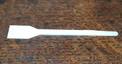 Epoxy mixing spatula and spreader