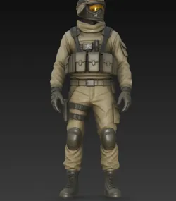 Escape from tarkov soldier