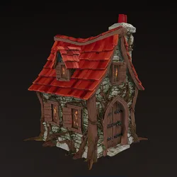 Fantasy cottage