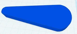 Fișiere pentru imprimante 3D | Fișier 3MF | Pin ball flipper (decoration)