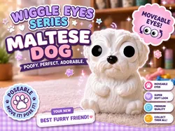 Maltés Meneo - ¡Amigo Con Ojos Móviles! - Modelo de impresión 3D gratuito