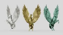 Pegasus Statues
