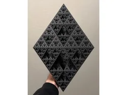 Sierpiński Triangular Bipyramid Fractal | Level 6 - Vase Mode