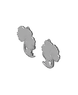 Stitch Hibiscus Earrings