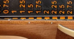 String Action Gauge / Ruler for Guitar or Ukulele