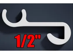 1/2" PVC Pipe Standard Gutter Clip