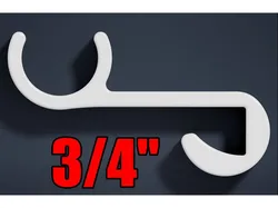 3/4" PVC Pipe Standard Gutter Clip