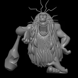 Characters & Creatures STL Descărcare - captain caveman  design - BiLeN MeSH SToRe