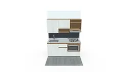 COCINA BARCELONA 180 MODULO HORNO