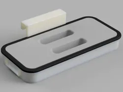Colgador/soporte de bolsas de basura para armario de cocina - Modelo de impresión 3D gratuito