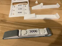 Customized Sanding Sticks with Labels