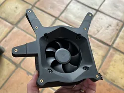 Exhaust Fan Adapter for Original Prusa Enclosure