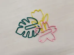 Floral Paper Clips