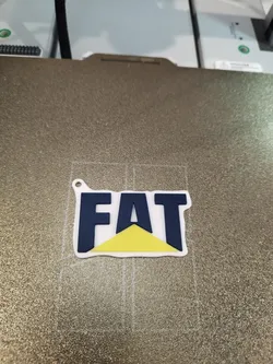 Funny keychain FAT