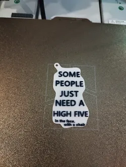 Funny keychain High Five