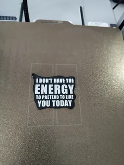 Funny keychain I dont have Energy