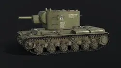 KV-2 Soviet Heavy Tank (Klim Voroshilov-2)