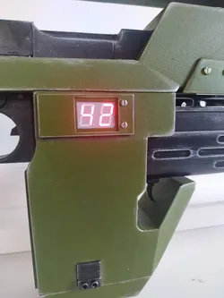 M41A Aliens Pulse Rifle 1:1 Scale REMIX (add LED display)