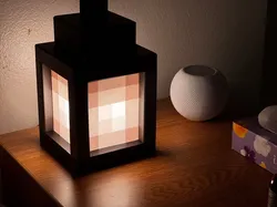 Minecraft Lantern - Light/Lamp - No supports