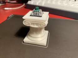 Mini ionic column for keyboard switch