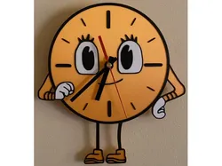 Miss Minutes - thin clock