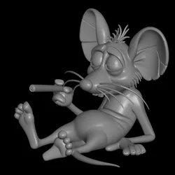 Other STL Descărcare - smoking mouse design - BiLeN MeSH SToRe
