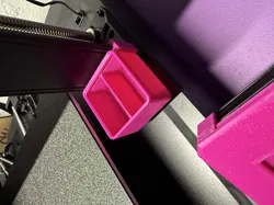 Plastic razorblade holder with gantry clip for Ender3 V3 KE