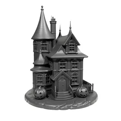 Props & Terrain STL indir - Halloween mystery house - 3D Everything