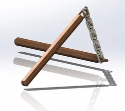 Simple Chain Nunchucks