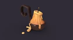 Stylized Candle Prop