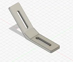 135 Degree Angular Bracket