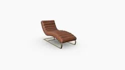 8321_SILLA CUERO RELAX MIEL