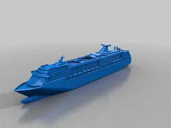 Carnival Spirit cruise ship (1-300 scale)