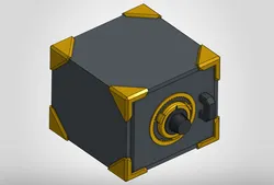 Customizable 3 Tumbler Combination Lock Safe
