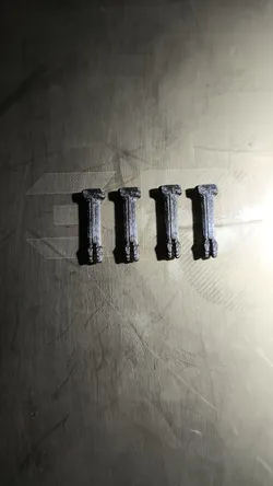 Fan mounting pin