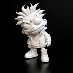 Fișiere pentru imprimante 3D | Fișier 3MF | Rebel Boy