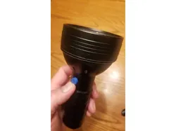Harbor Freight Flashlight button