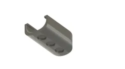 Magnetic Google TV remote holder 15x3mm magnet remix