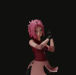 Miniature Games & Accessories STL Download - Sakura Narutoby Vitosik