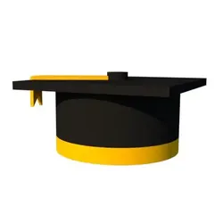 Other STL indir - Birrete de graduación - HOLIVER_DXD_REY