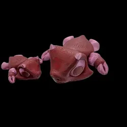 Other STL تنزيل - Cancer Turtle flexi - The Dragons Den