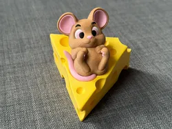 Ratón lindo - Modelo de impresión 3D gratuito