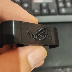 مجاني Other STL تنزيل - Organizador de mangueira em 3D logo ROG - Jonathan Souza (Jhon)